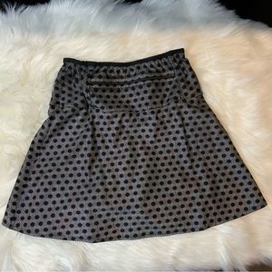 Sparkle Skirts (Boulder Athletic) Black Silver Running Skirt with Comp Shorts